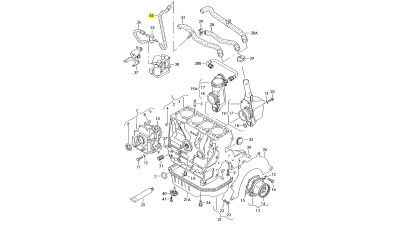 Furtun Vw 030103493CT