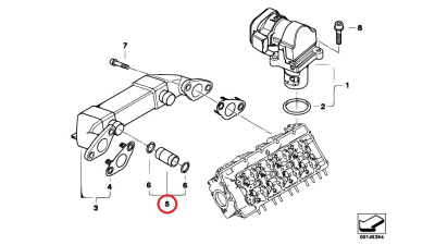 Garnitura Bmw 11717792449