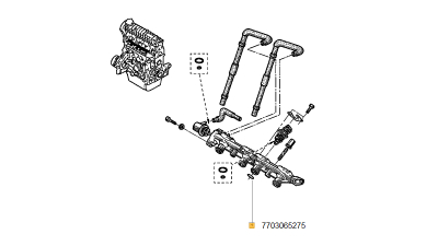 Garnitura Carburator Renault 19 Ii, Clio I, Espace Iii, Laguna I, Megane I, Scenic 08.90-08.03 Motorizare 1.8/2.0