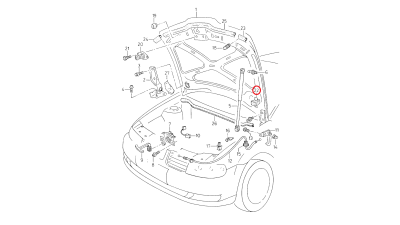 Garnitura Skoda 1M0823729A