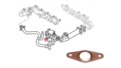 Garnitura Supapa Egr Peugeot 1618R6