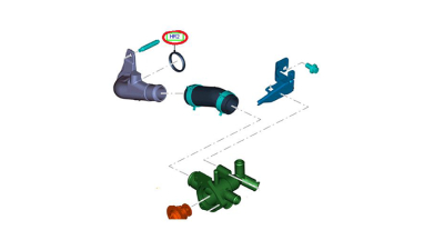 Garnitura Termostat Ford 1098190