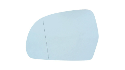 Geam oglinda Audi A3 2008-2010, A4/A5 B8 2008-2010, A6 (C6) 10.2008-03.2011, A8 2007-2010, Q3 8U 2011-2015, Skoda Octavia 2 2008-2013, Superb 2008-2013 partea stanga BestAutoVest Albastra Asferica Cu incalzire