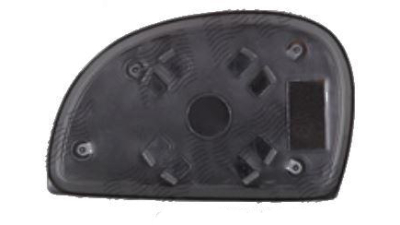 Geam oglinda Hyundai Accent (Lc) 08.2002-08.2006 partea dreapta BestAutoVest crom convex fara incalzire
