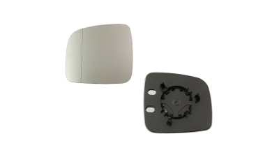 Geam oglinda Volkswagen Transporter T5 2003-2009 Caddy 3/Life 2004-2015  si 2015-  stanga asferica sticla crom fara incalzire