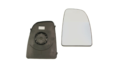 Geam oglinda Fiat Ducato (250) 09.2006-2021, Citron Jumper 2006-2021, Peugeot Boxer 2006-2021 partea dreapta superioara, crom convex fara incalzire, diametru fixare 8.5 cm, pentru oglinzi originale, 8151LH