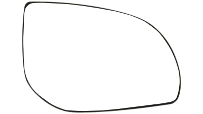 Geam oglinda Hyundai I20 (Pb) 2008-2014, Hyundai I10 (Pa), 04.2011-12.2013, Getz (TB) 09.2005-12.2011, Dreapta, Crom, Cu incalzire, Convex, BestAutoVest 4017555E