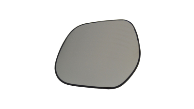 Geam oglinda Citroen C4 Aircross, 04.2012-, C-Crosser (Ep), 06.2007-2011, Mitsubishi Outlander (Cw0), 03.2007-09.2012, ASX 01.2010-2013 Peugeot 4007 (V), 03.2007-,  4008 04.2012-, Stanga, Crom, Cu incalzire, Convex, pt oglinzi fara semnalizare