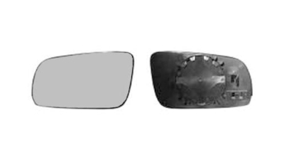 Geam oglinda Seat Alhambra (7V8/7V9), 04.1998-06.2004, Vw Sharan (7M), 05.1998-04.2004, Dreapta, Crom, Cu incalzire, Convex, View Max, 3B1857522; 7M0857522A 9550556M