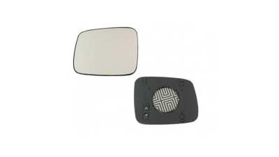 Geam oglinda Volkswagen Transporter (T4)/Caravelle/Multivan 07.1990-03.2003 Partea Stanga Crom Plana Cu Incalzire 