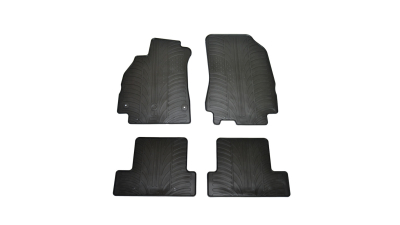 Set covorase auto din cauciuc Renault Megane 3 Grand Tour 2009-2015, Negru, Gledring,  4 buc.