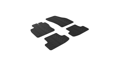 Set covorase auto din cauciuc Opel Insignia B 04.2017- Sedan/ Sport Tourer, Negru, Gledring, 4 buc.