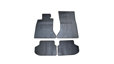 Set covorase auto din cauciuc BMW Seria 5 (F10/F11) 03.2010-02.2017, Negru, Gledring, 4 buc.