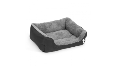 Culcus pentru catei, negru, 65x50cm, Yummie