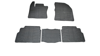 Set covorase auto din cauciuc Toyota Verso 2009-2013, Negru, Gledring, 5 buc.