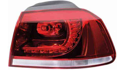 Stop spate lampa Volkswagen Golf 6 (1L)GTI/GTD 10.2008-2013; BestAutoVest partea Dreapta exterior , cu suport becuri