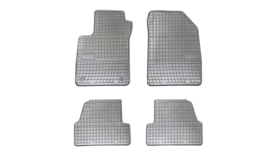 Set covorase auto din cauciuc Opel Mokka 2012-2019,Chevrolet Trax 2012-2019 culoare Gri, presuri BestAutoVest, 4 buc.