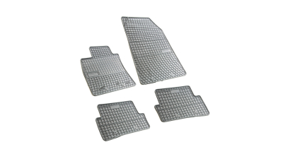 Set covorase auto din cauciuc Renault Clio 4 2012-2019 culoare Gri, presuri BestAutoVest, 4 buc.