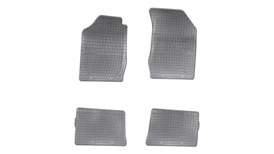 Set covorase auto din cauciuc Renault Clio 2 1998-2005 Thalia I, II 1999-2013, 2008- culoare Gri, presuri BestAutoVest, 4 buc.