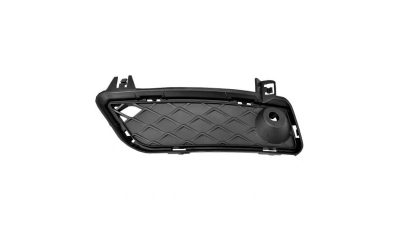 Grila bara Bmw X3 (F25), 11.2010-04.2014, Fata, partea Stanga, cu gauri pentru Senzori de parcare (PDC); închis, Aftermarket