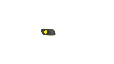 Grila bara fata Fiat Panda (319), 05.2012-, Dreapta, 735537031, 30A127-4 cu locas pentru proiectoare