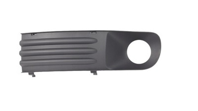 Grila bara fata VW Transporter (T5), 04.2003-10.2009, Stanga, 7H0807489B, 956827-3 cu locas pentru proiectoare, gri, pentru model Transporter T5