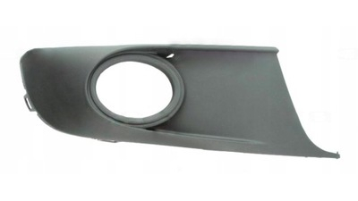 Grila bara fata VW Caddy 3/Life (2K), 06.2010-06.2015, Dreapta, 2K5853666A, 95U127-4 cu locas pentru proiectoare