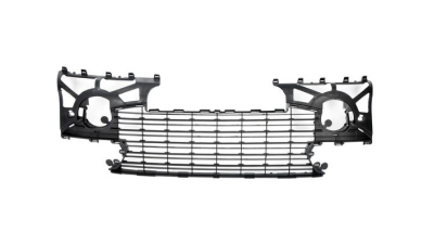 Grila bara fata Peugeot 307 (3_), 09.2005-09.2007, 7414NW, 571127-R, cu gauri pentru bandou/ornament