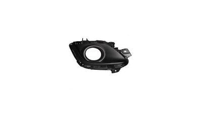 Grila bara fata Mazda 6 (Gj), 11.2012-, Dreapta, GHR450C11A, 45D127-2 cu locas pentru proiectoare