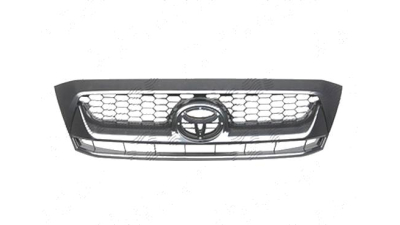 Grila radiator Toyota Hilux (N70), 2009-01.2012, negru, 819205-4