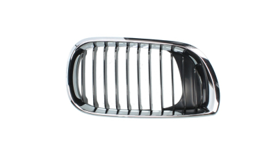 Grila radiator Bmw Seria 3 (E46), Sedan/Combi,10.2001-06.2005, dreapta, crom/crom/negru, 51137030546, 200905-2