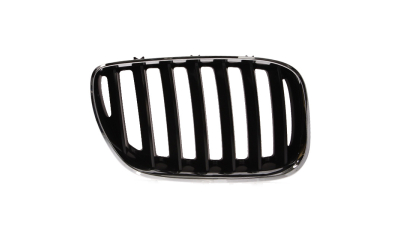 Grila radiator Bmw X5 (E53), 05.2003-10.2006, dreapta, crom/negru, 51137113734, 205205-2