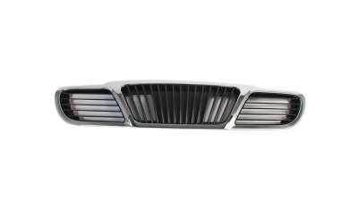 Grila radiator Daewoo Lanos (Klat/J100) Sedan/Hatchback, 01.1997-2008 , crom/negru, 96303229, 291205
