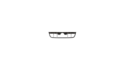 Grila radiator VW Vento 1996-10.1998, interior, 1H5853655, 9539052R, partea interioara, suport grila