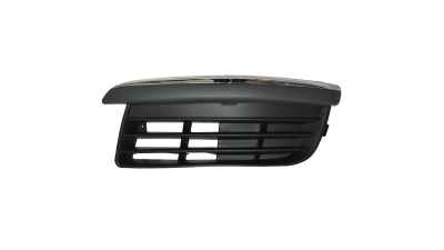 Grila bara fata Vw Jetta, Vw Golf V Variant 1K 2005-2010, Stanga, capac proiector ceata fara decupaj , complet cu element cromat
