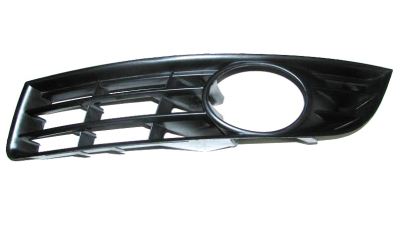 Grila bara fata Vw Passat 3C (B6) 2005-07.2010 partea stanga cu gaura proiector
