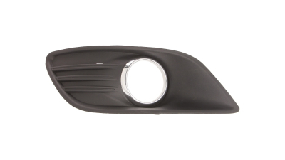 Grila bara fata Ford Focus 2 (Da ), 01.2008-12.2010, Dreapta, 1528560, 3205274R cu locas pentru proiectoare, cu inel cromat