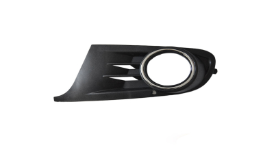 Grila bara fata Vw Golf 6 5K1 10.2008-2013, pareta Stanga capac 5K0853665 cu gaura pentru proiector, inel cromat