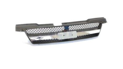 Grila radiator Chevrolet Aveo, 2005-03.2006, negru, 96490594, 250005-1