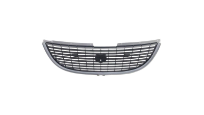 Grila radiator Chrysler Voyager (Rg/Rs), 01.2000-12.2004, model cu emblema in centru, 4857300AA, 242005-1