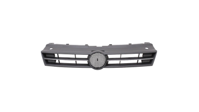 Grila radiator VW Polo (6R), 08.2009-12.2017, negru, 6R0853651C, 953305 , cu ornament cromat