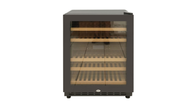 Vitrina de vinuri, racitor pentru 46 sticle, incorporabil, volum 118 L