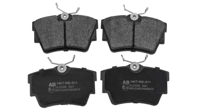 Set placute frana spate Renault Trafic 2001-, Opel Vivaro 2001-, Nissan Primastar 2001-,  HKT-RE-011