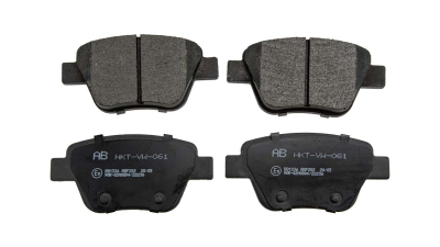 Set placute frana spate Vw Golf 2008-, Scirocco 2008-, Touran 2003-, Caddy 2004- Beetle 2011-, Skoda Octavia 2004- Superb 2008-, Yeti 2009-, Audi A3 2003-, A1 2010-, Seat Leon 2005,  HKT-VW-061