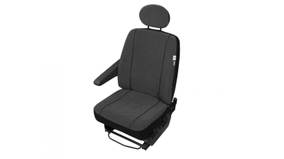Husa auto scaun sofer microbuz Scotland compatibila cu scaune cu Airbag pentru Citroen Jumper Fiat Ducato Iveco Daily Mercedes Sprinter Opel Movano Peugeot Boxer Renault Master VW Crafter LT T4 T5 