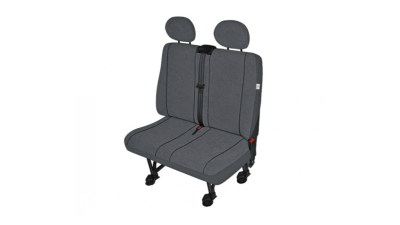 Husa bancheta auto cu 2 locuri pentru Citroen Jumper Fiat Ducato Ford Transit Iveco Daily Mercedes Sprinter Peugeot Boxer Renault Mascot VW Crafter LT