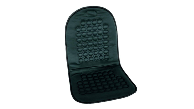 Husa scaun auto Carpoint cu masaj magnetic negru pentru scaunele din fata , 1 buc.
