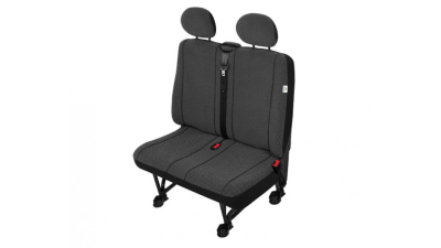 Huse scaun bancheta auto cu 2 locuri Scotland L size pentru Jumper Fiat Ducato Ford Transit Iveco Daily Sprinter Boxer Renault Mascot VW Transporter LT Crafter Caravelle T5