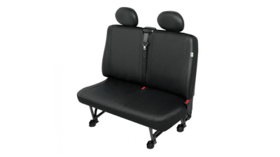 Huse scaun bancheta auto de 2 locuri VAN XL 98-106cm din imitatie de piele pentru Citroen Jumper Fiat Ducato Ford Transit Iveco Daily Mercedes Sprinter Peugeot Boxer Renault Mascot VW Crafter LT
