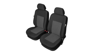Set huse scaun model Perun pentru Chrysler Voyager, culoare Negru, set huse auto Fata